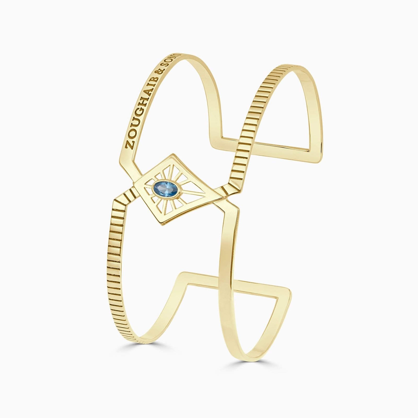 18K Yellow Gold KITE Bangle (14.75g)