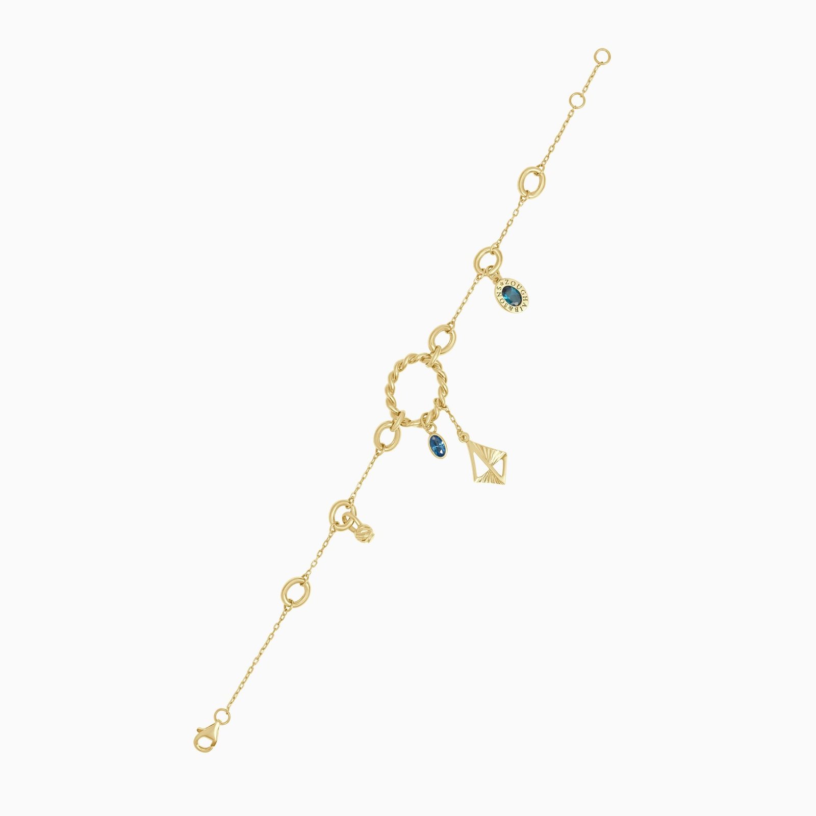 18K Yellow Gold KITE Bracelet (5.25g)